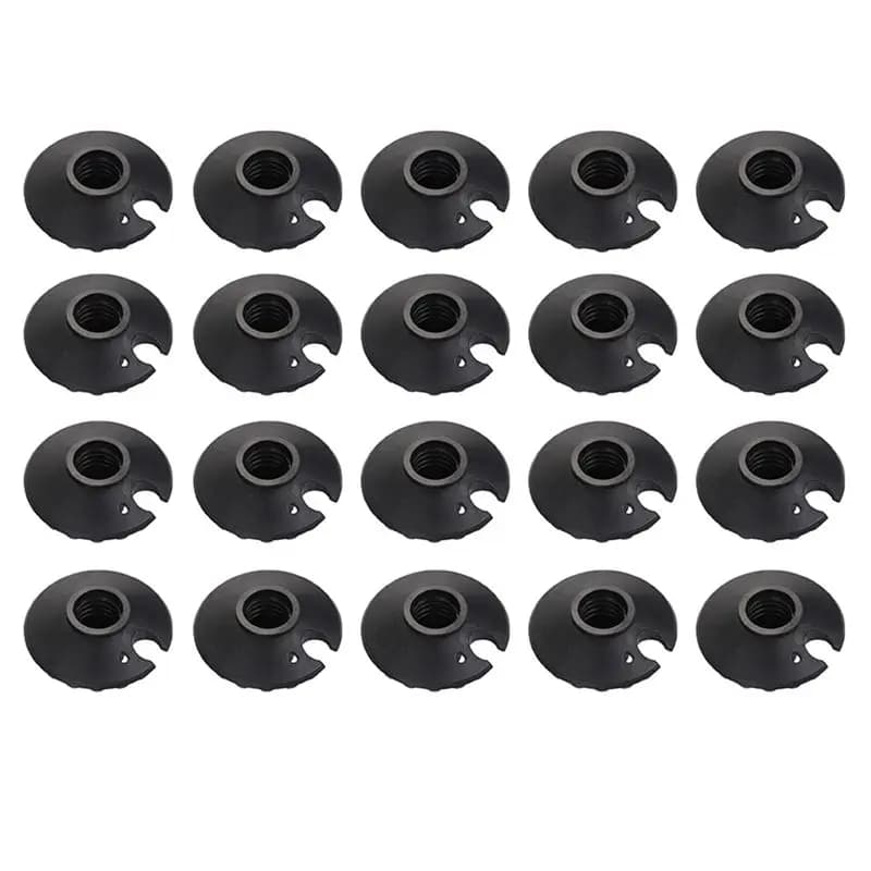 AED2-20Pcs Trekking Pole Mud Pad Hiking Accessories Ski Pole Basket Trekking Poles Anti-Skid Basket Walking Pole