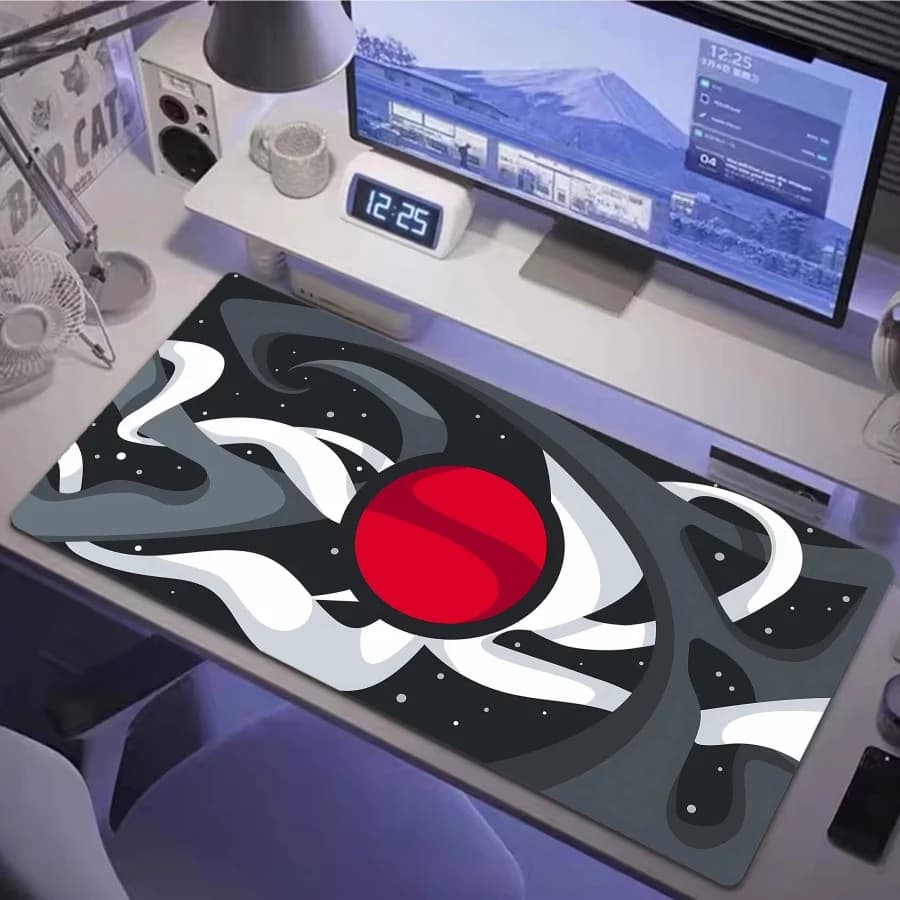 Tappetino per Mouse con Design Astratto, Tappetino da Scrivania XXL per Tastiera Meccanica da Gamer, Accessori per Gaming