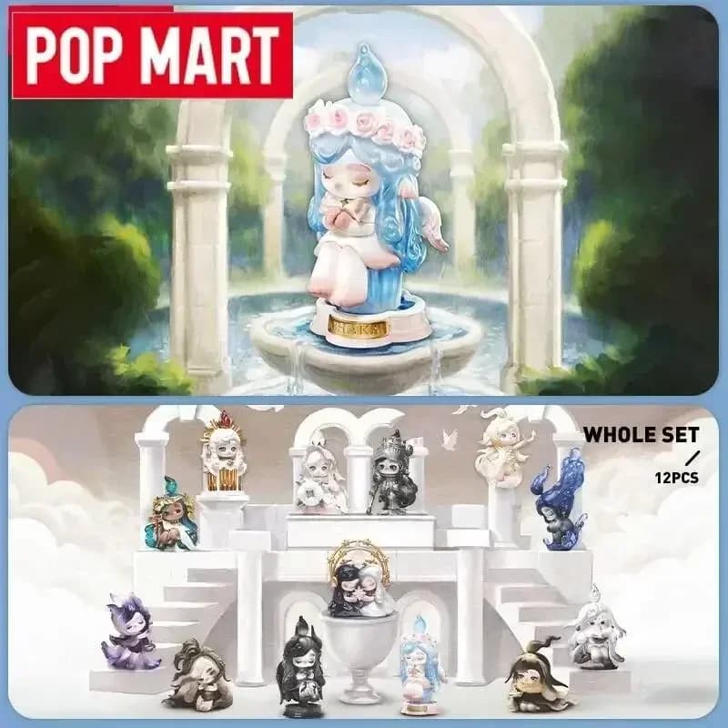POP MART CHAKA Candela Whisper Series Blind Box Cute Anime Figure Collezione di scatole misteriose Ornamenti per il desktop Borsa per abbigliamento giocattolo