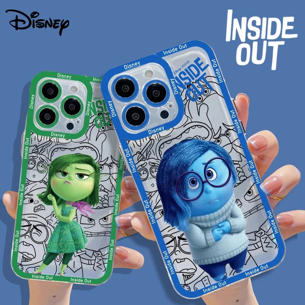 Silicone Cover Disney Inside Out for Xiaomi Mi 15T 14T 13T 12T 11T Pro Max Xiaomi 17 Ultra 15 14 13 12 11 Lite 5G NE