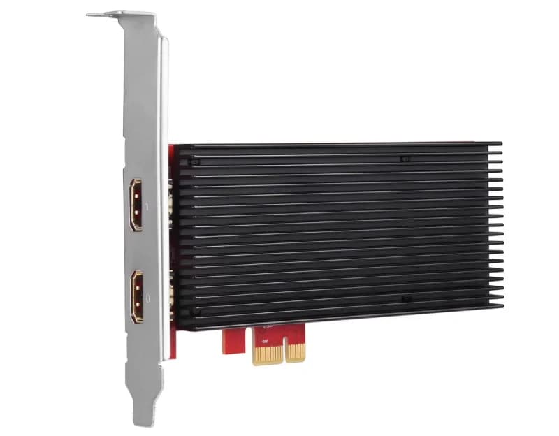 Per scheda di acquisizione HDMI integrata a 2 canali TBS6302X 4K30 con codifica hardware video H.265 e H.264