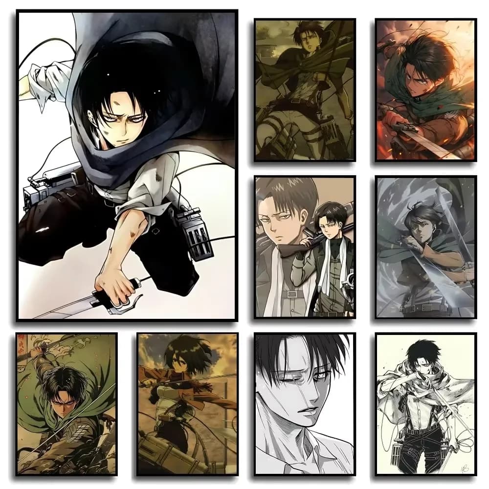 Attack On Titan Levi Ackerman Diamond Painting Full Drill Cross Stitch Element 5D DIY Art Mosaic Embroidery Home Decoration