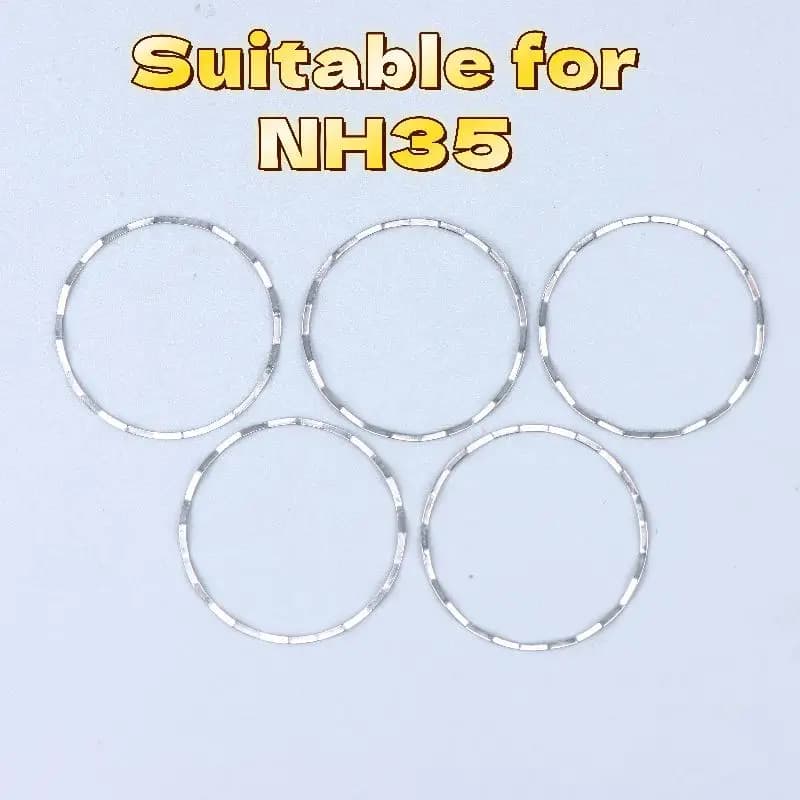 Inner Cover Holder 28.5mm Metal 1/3/5 Pieces, Watch Secure Rings for NH34 NH35 NH36 Movements