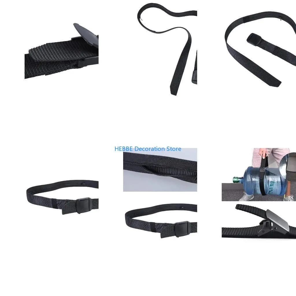 B0KC Money Belt for Men Travel Security Belts with Money Compartment Pocket