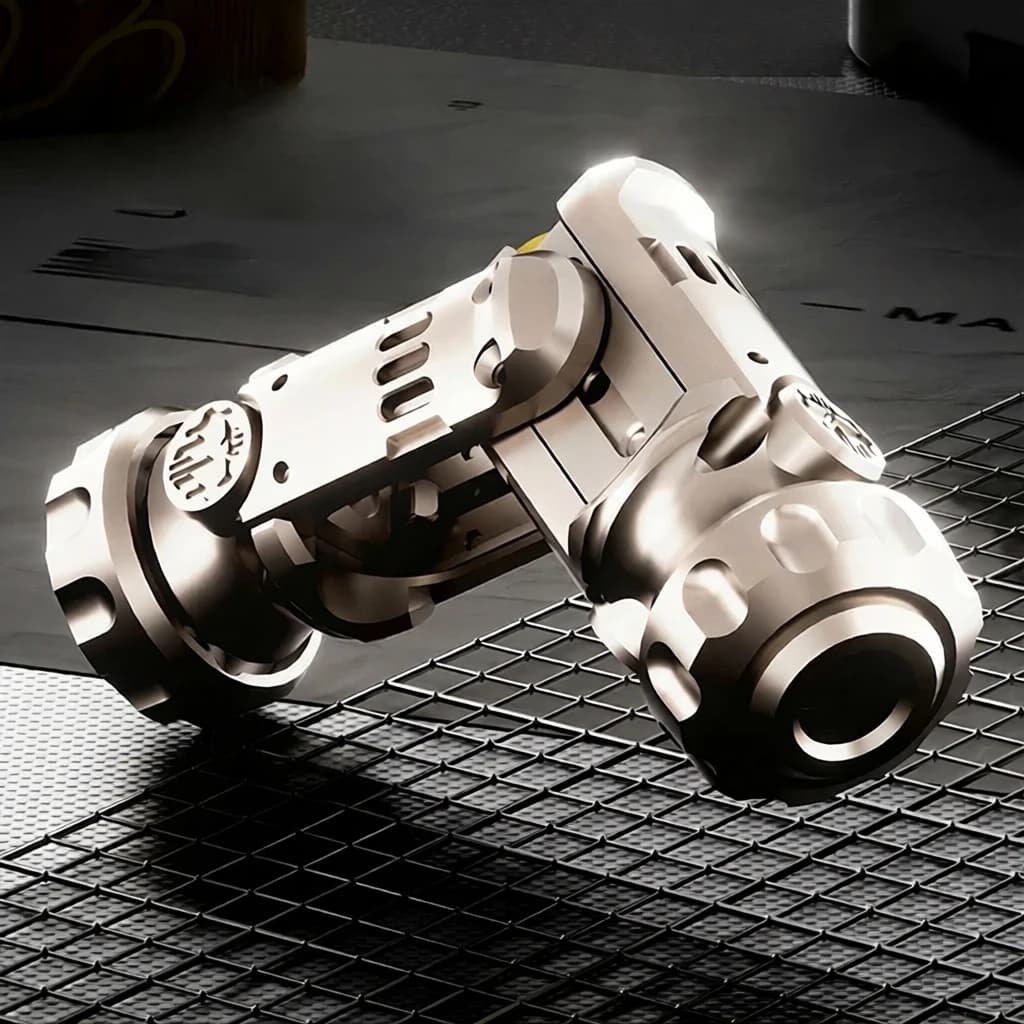 Fidget Spinner Tattico con Gusci Estraibili – Giocattolo Meccanico Antistress per Adolescenti e Adulti