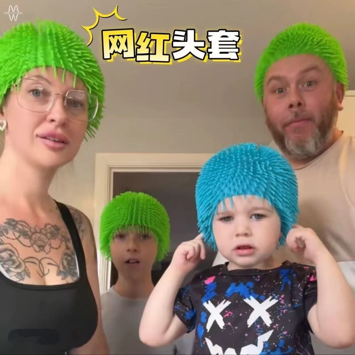 Funny Spiky Hair Shaped Silicone Swim Cap Colorful Waterproof For Adults Kids Swimming Accessories