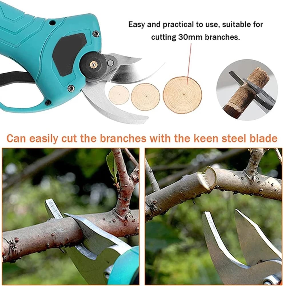 30mm Diameter Pruning Blade for Electric Shears SK5 Steel Material Suitable for Fruit Tree and Ornamental Garden Use