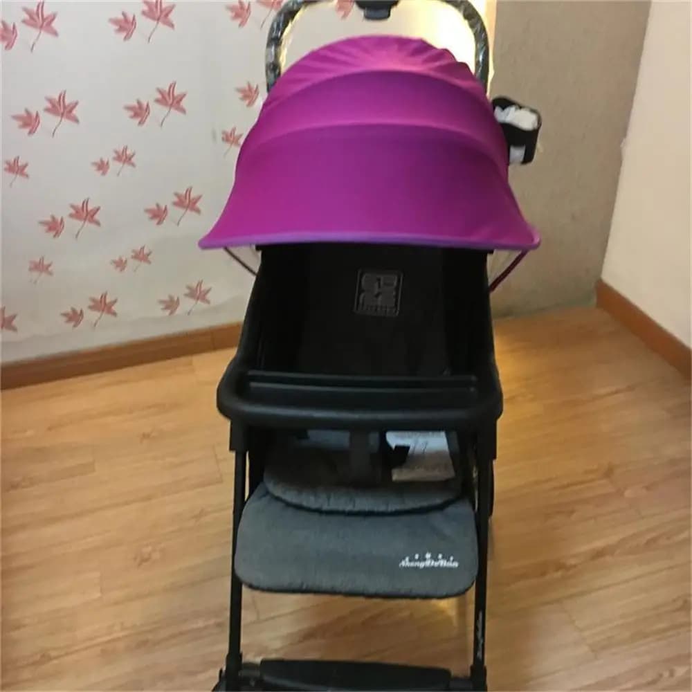 Copertura universale per baldacchino Carrozzina Accessori per passeggino Passeggino Visiera parasole Carrozza Parasole Cappuccio parasole Cappuccio per passeggino