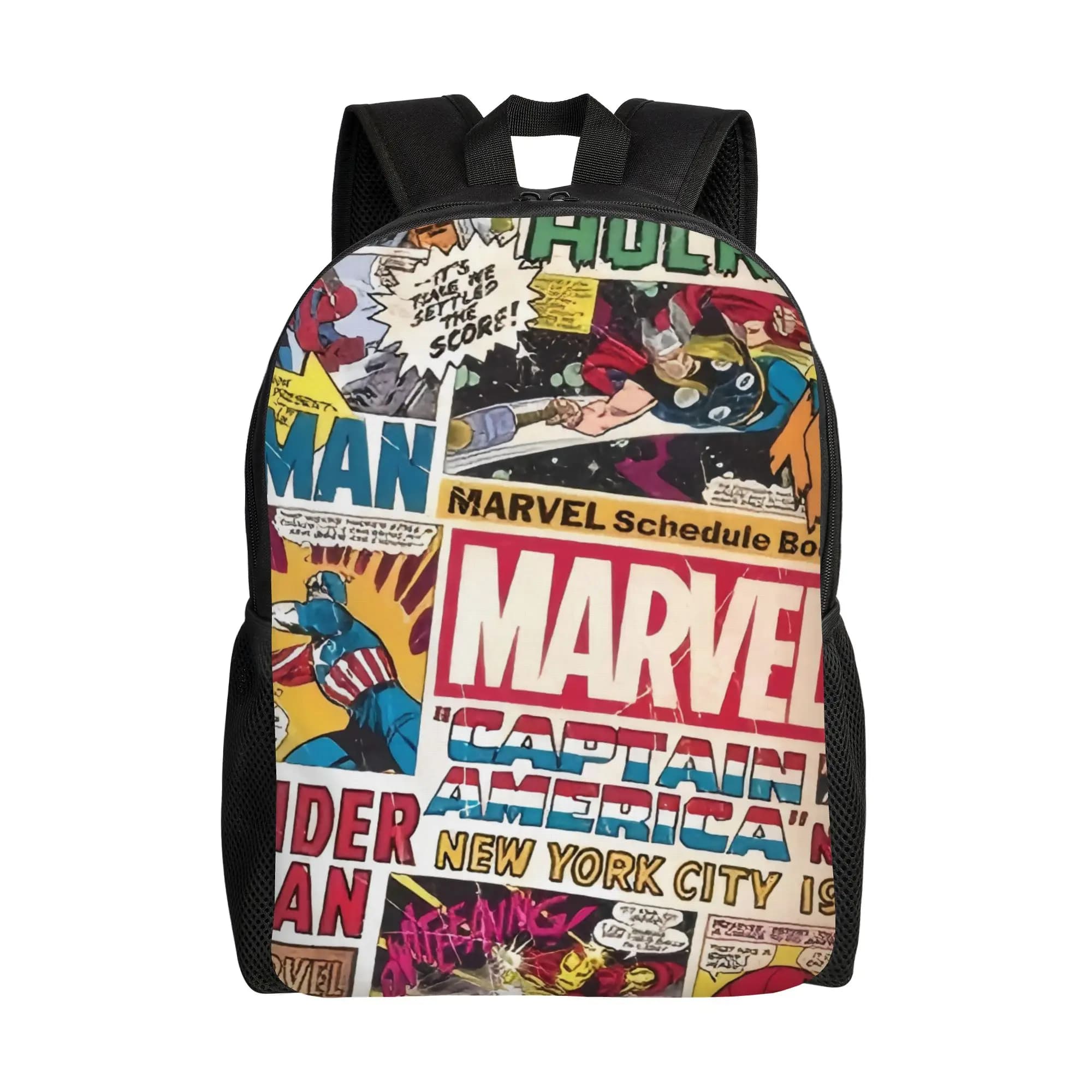Marvel Book Pack Zaino con tracolla regolabile Avengers per il ritorno a scuola