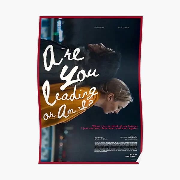 Killing Eve Are You Leading Or Am I Ver Poster Wall Decoration Image Home Painting Decoration Modern Art Print Camera Without Frame