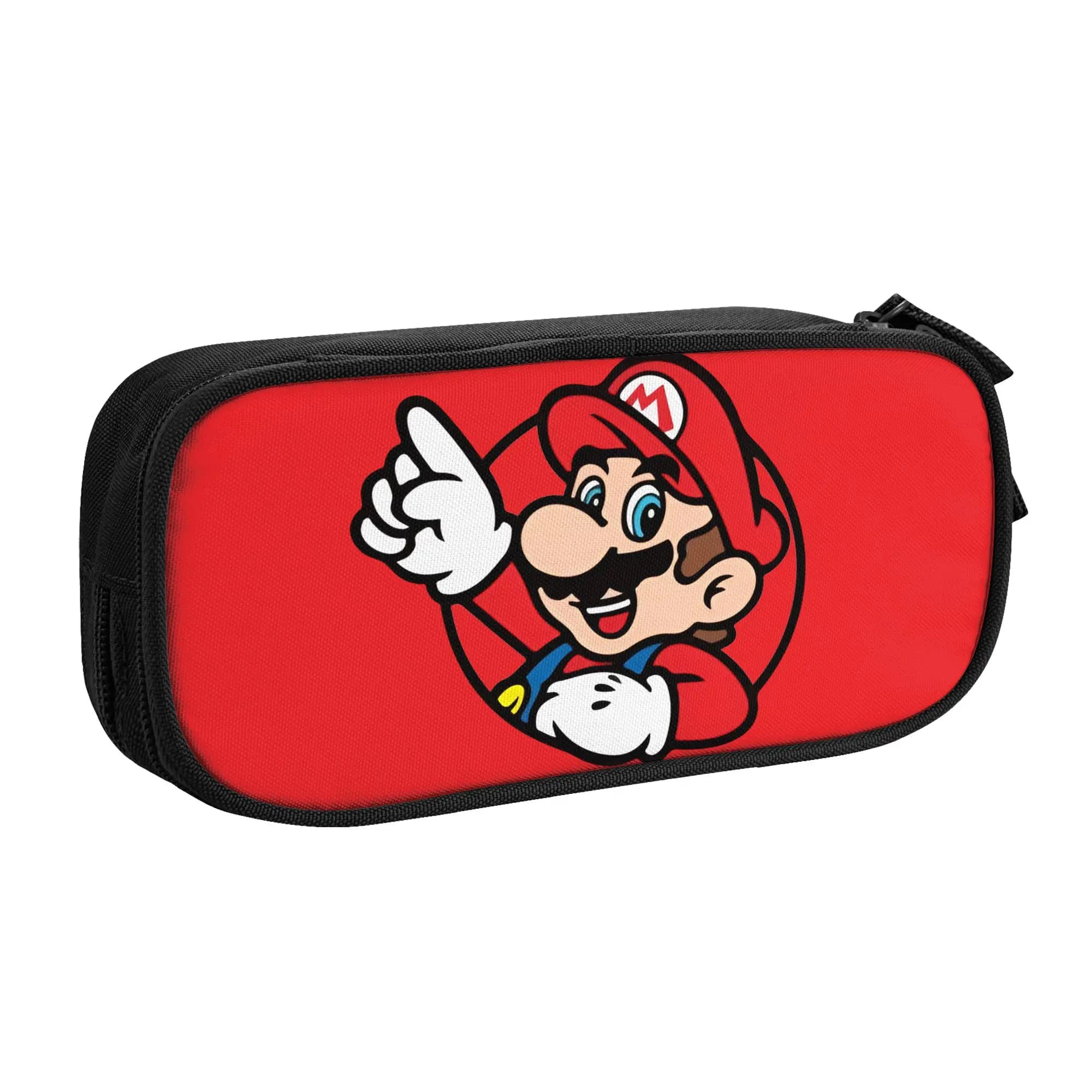 Astuccio Personalizzato Kawaii M-Marios per Ragazze e Ragazzi, Grande Scatola Portapenne con Design Anime e Videogiochi d'Avventura