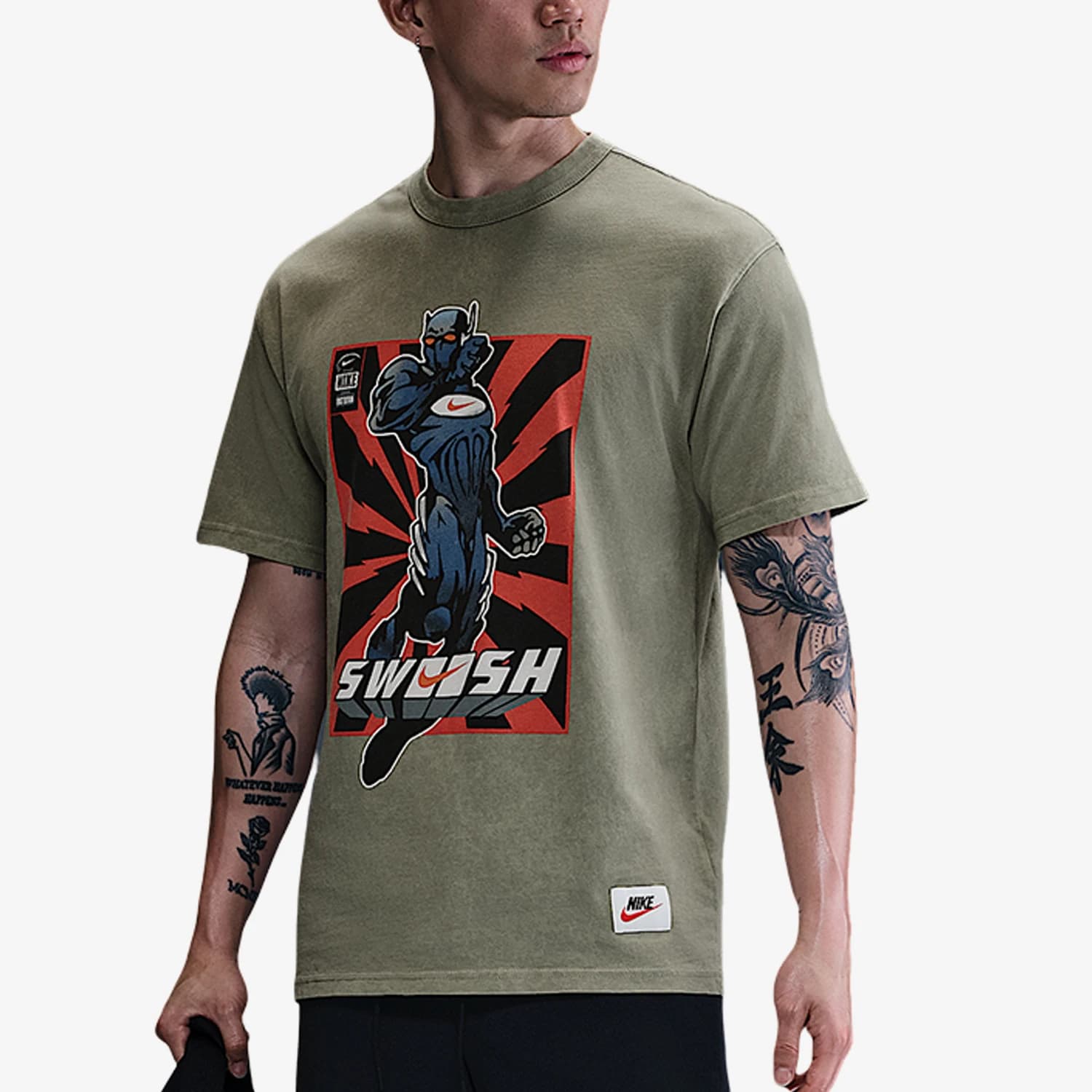 T-shirt in maglia da allenamento modello Nike genuina estate 2025 da uomo HJ3673-320