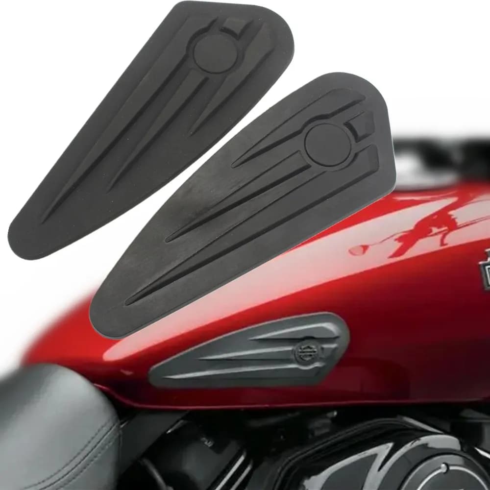 Adesivo per cuscinetto di trazione per serbatoio vintage universale per moto, gas combustibile, impugnatura per ginocchio, rivestimento, protezioni laterali per carenatura per Honda Aprilla