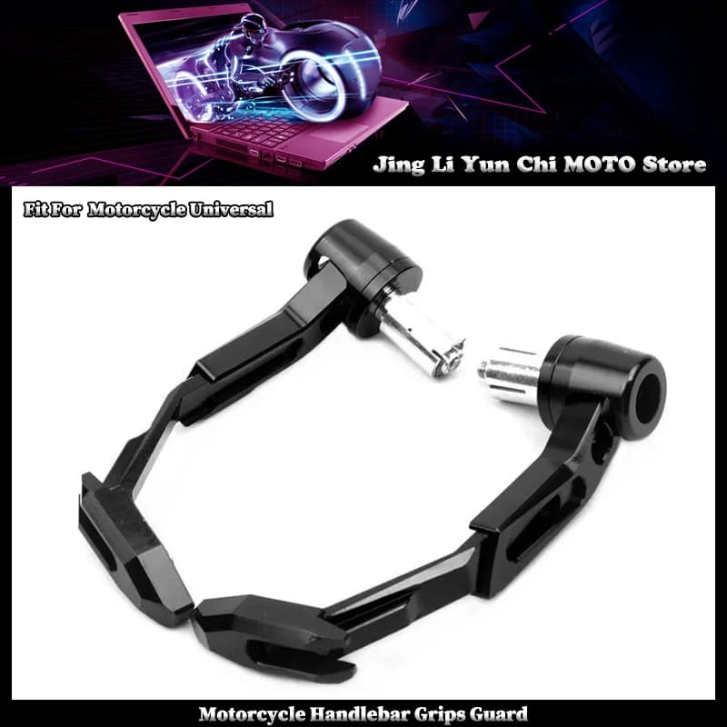 Protezioni Universali per Manubrio 7/8" 22MM Compatibili con Benelli, Paramani per Moto, Scooter, Mountain Bike, Protezione Leva Freno