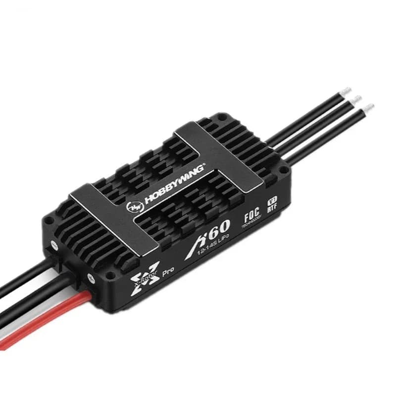 For XRotor Pro 60A 14S Carbon Fiber BLDC/FOC VTOL Speed Controller Brushless ESC for Agriculture Plant U-AV Dr-one