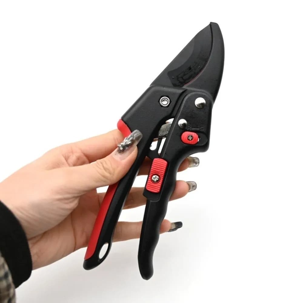 New SK-5 Steel Garden Scissors, Stressless Cutting, Ergonomic Design, Power Supplies with Adjustable Crock for Garden Use
