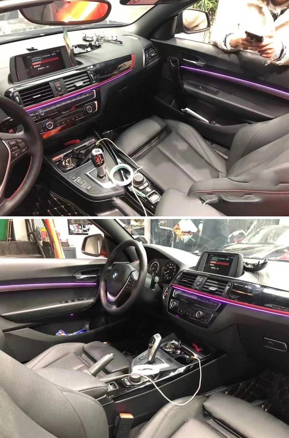 2022 per Honda civic 11th Car Interior Neon RGB Led controllo Bluetooth controllo musica luci Decorative luci atmosfera ambientale