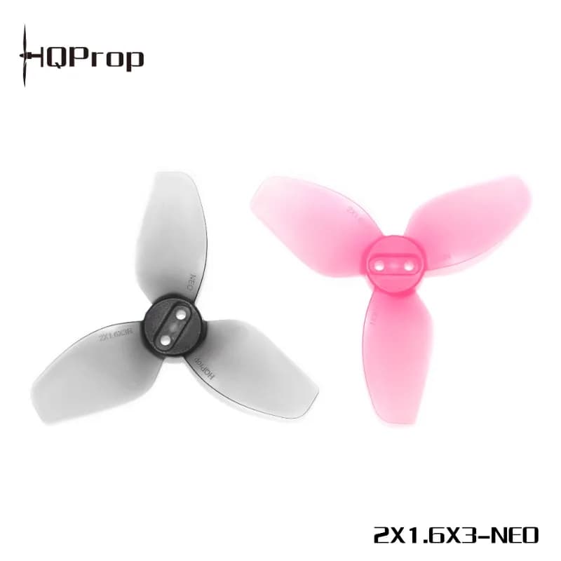 Elica 12pais HQProp 2X1.6X3 for RC Drone FPV DJI Neo 12CW + 12CCW Poly Carbonate 1.5 MM Tree