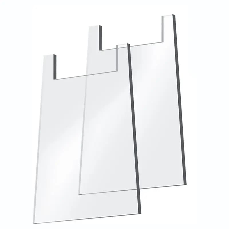 【NUOVO ANNO】 Tappo da parete per divano, per distanziatore da parete con gamba quadrata - Design in acrilico trasparente (2 pezzi), adatto fino a 3", previene i movimenti dei mobili