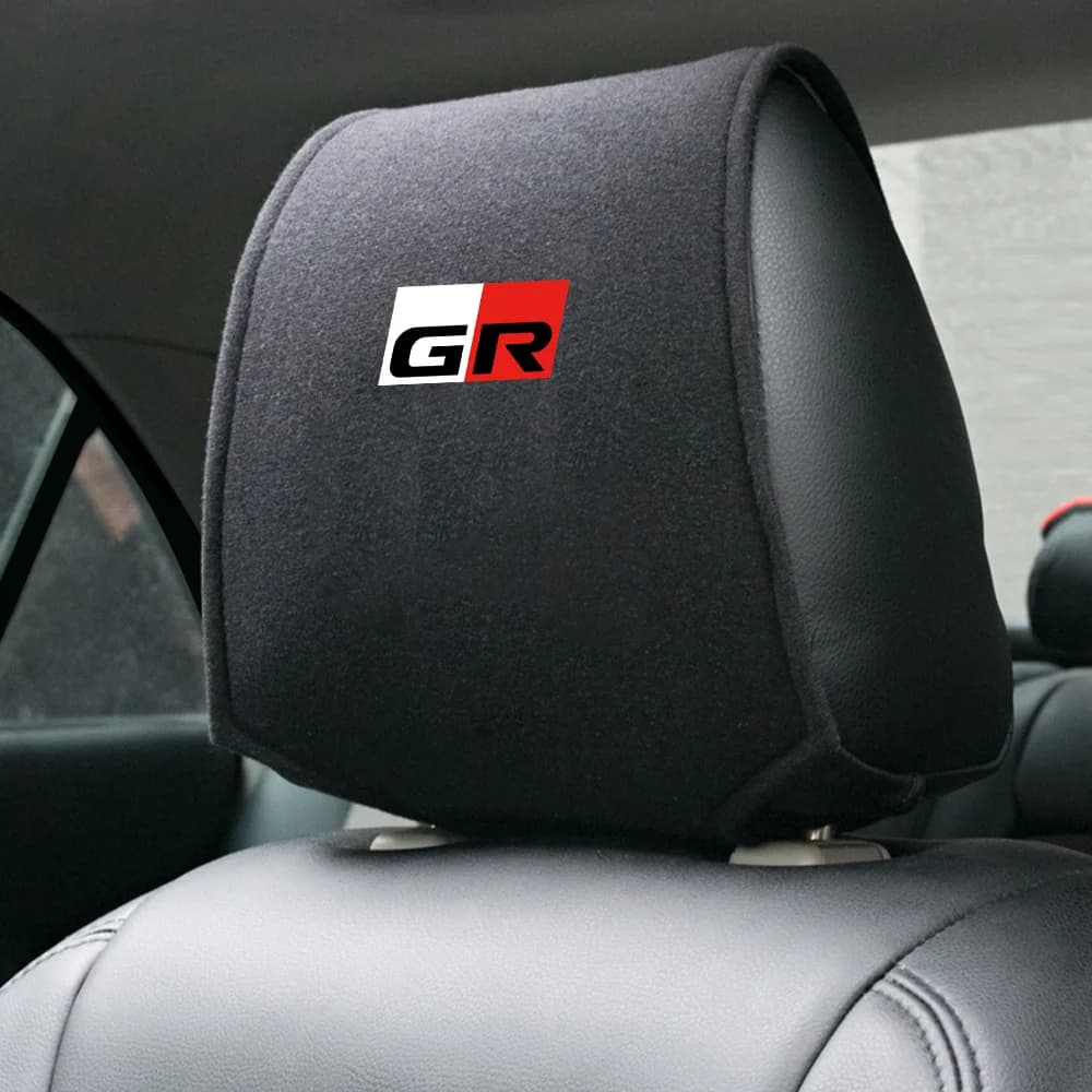 Per Toyota GR Sport Chr 2023 Yaris Hilux 86 Gazoo 1 pz Seggiolino Auto Poggiatesta Copertura del Cuscino Accessori Interni Auto