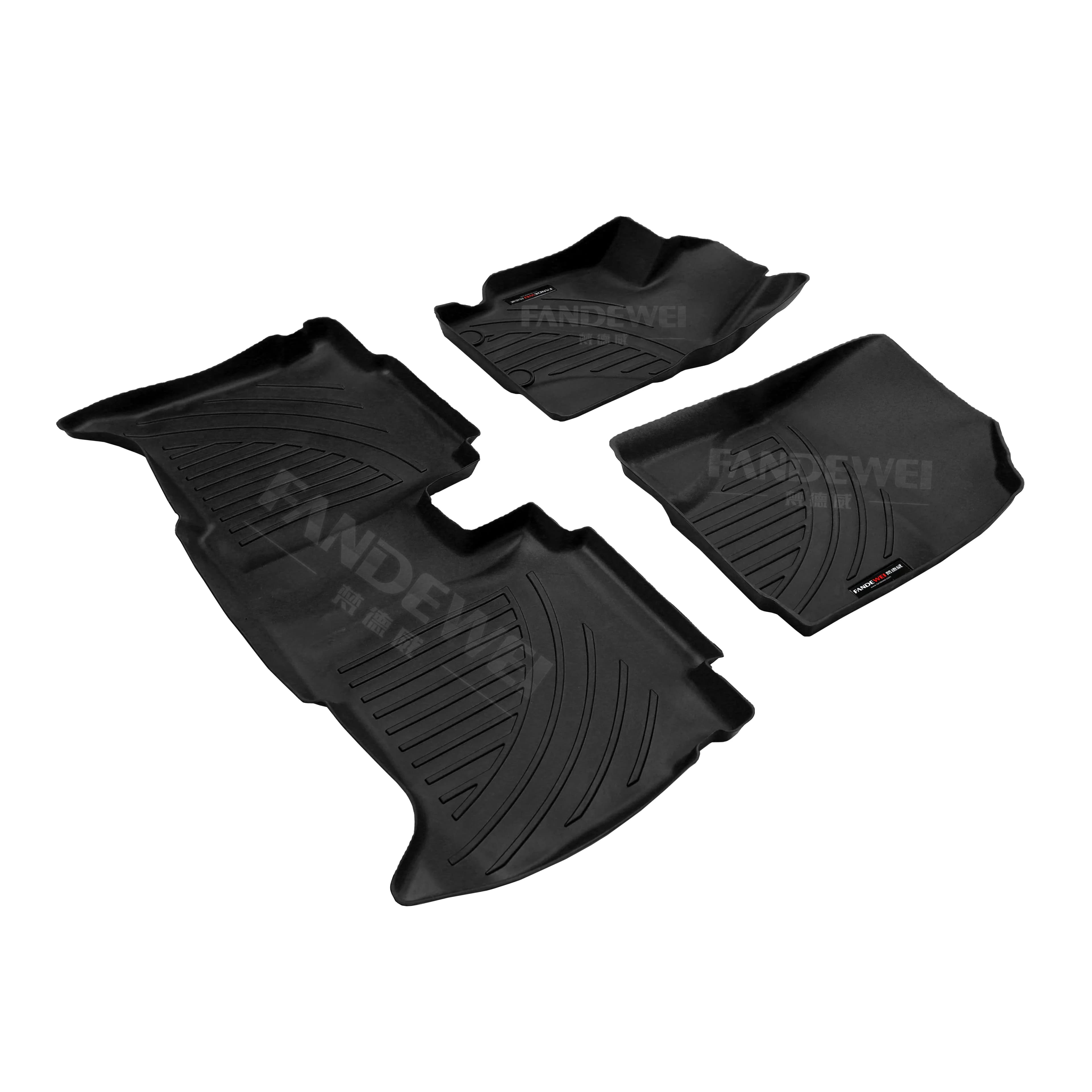 Tappetini Auto 3D in Moquette di Lusso Facili da Pulire Antiscivolo Personalizzati per Tutte le Stagioni TOYOTA VIOS