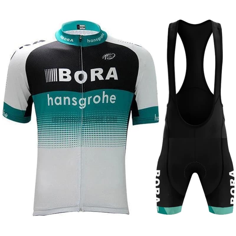 Complete Clothing Cycling Man UCI BORA 2026: MTB Shorts, Men's Knitwear and Road Bike Pants with Laser Cutting