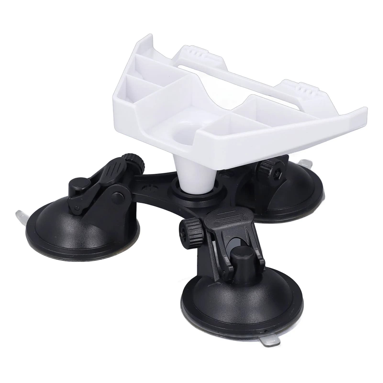 Rectangular Satellite Suction Mount Car RV Roof Cup Bracket Powerful Tripod Mounting Kit with 1/4in Nut Adapter for Mini