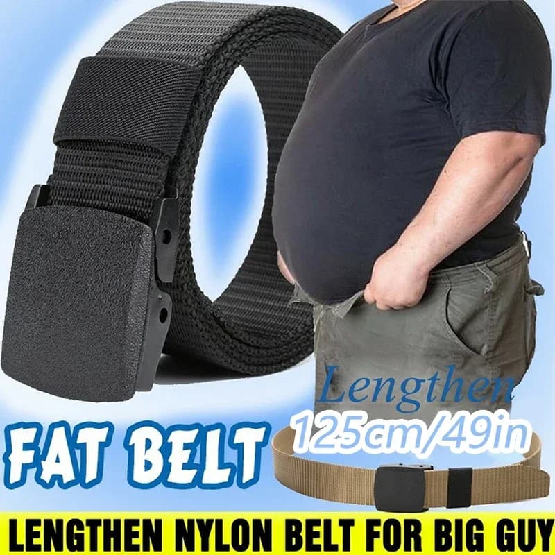 Cintura classica militare in nylon con fibbia automatica unisex taglie forti LUNGA 170 160 150 140 130 cm uomo donna cintura tattica esterna in tela