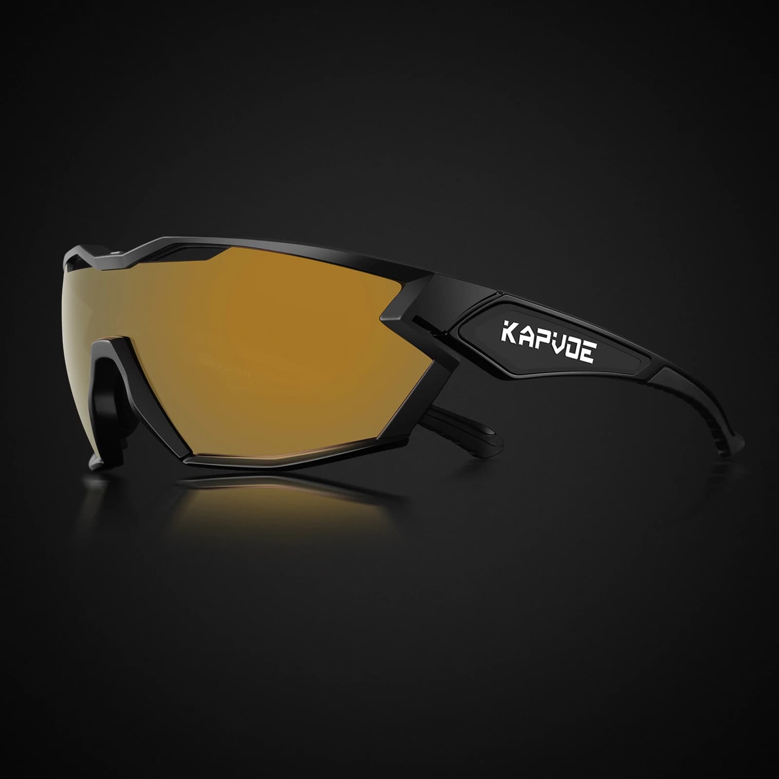 Kapvoe Occhiali da sole da uomo Occhiali da sole da ciclismo Donna Sport all'aria aperta Escursionismo Guida Corsa UV400 Occhiali leggeri Occhiali da sole MTB