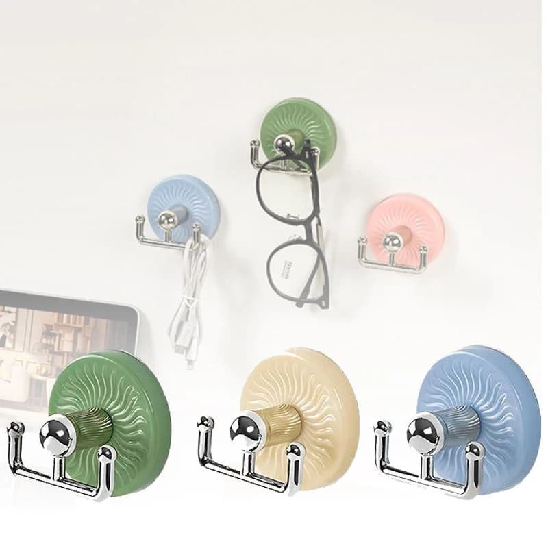 Ganci a ventosa resistenti senza foratura per bagno, cucina, vestiti, asciugamani, multiuso, salvaspazio, organizzativi