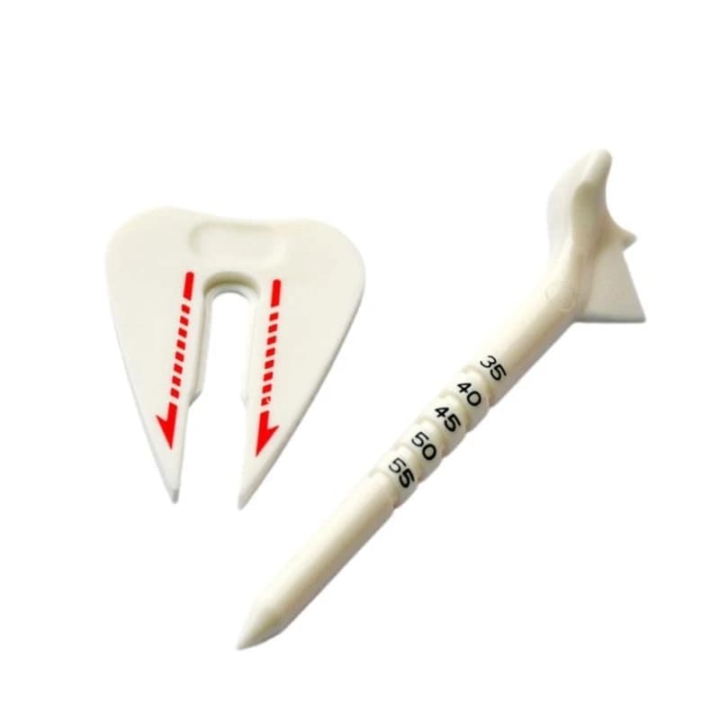 T-shirt per palline da golf portatili T-shirt da golf in plastica T-shirt con supporto per palline da golf