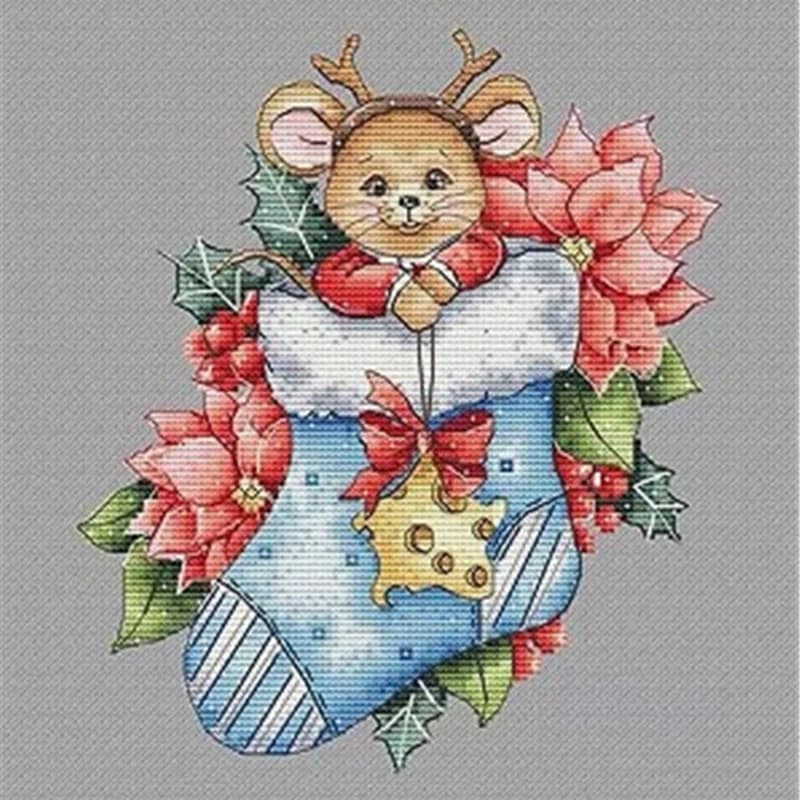 ZZ6276 Cross Stitch Kits Embroidery Cross-stitch Stich Diy Cross Stitch Set Cross Stitch Complete Kit Punch Needle Arts & Craft
