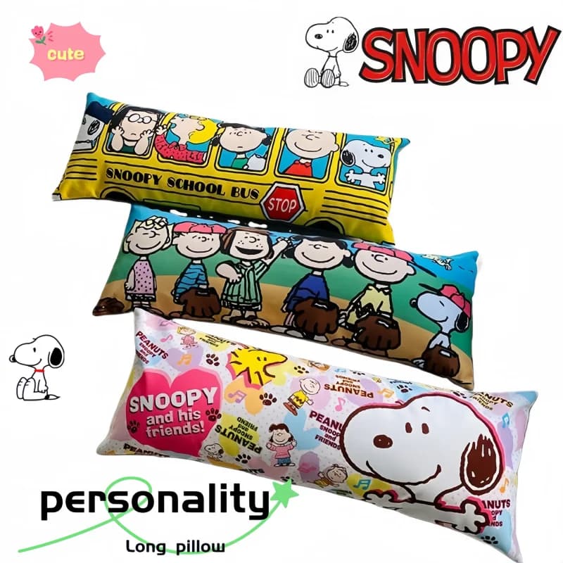 Snoopy Body Pillow Leg Hugging Cute Cartoon Fashion Creative Comfortable Bed and Sofa Cushion Birthday Gift for Men and Women