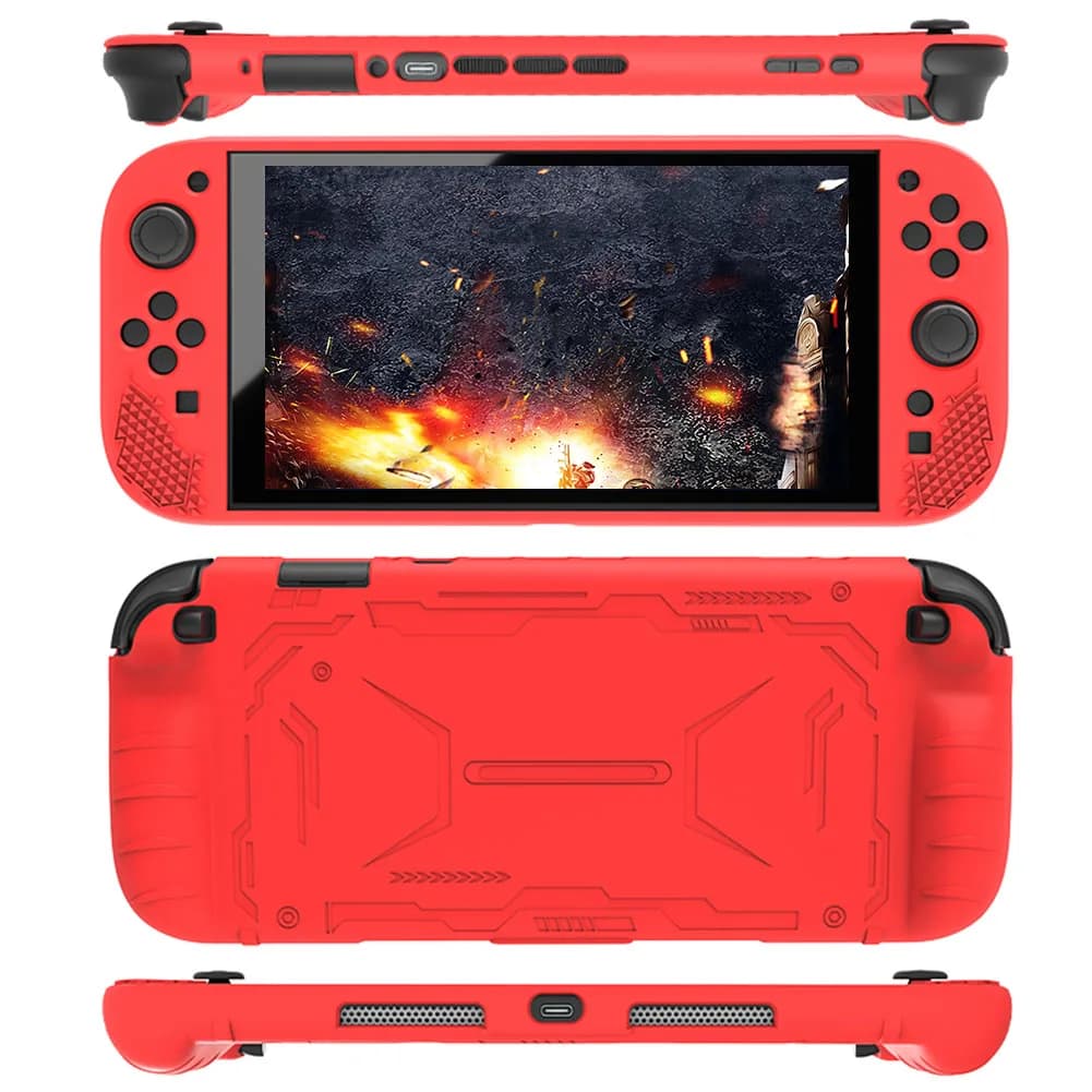 Custodia Protettiva Morbida in Silicone per Console Portatile NS Switch 2, Cover Anti-Graffio per Accessori Switch 2