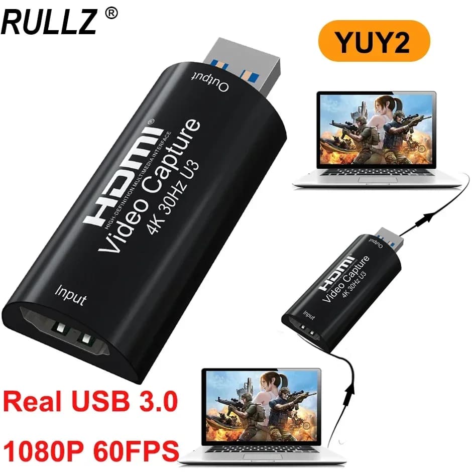 MS2130 Mini scheda di acquisizione video 4K 1080P 60fps PS4 scatola di registrazione fotocamera da HDMI a USB 3.0 PC streaming live Grabber registratore di giochi