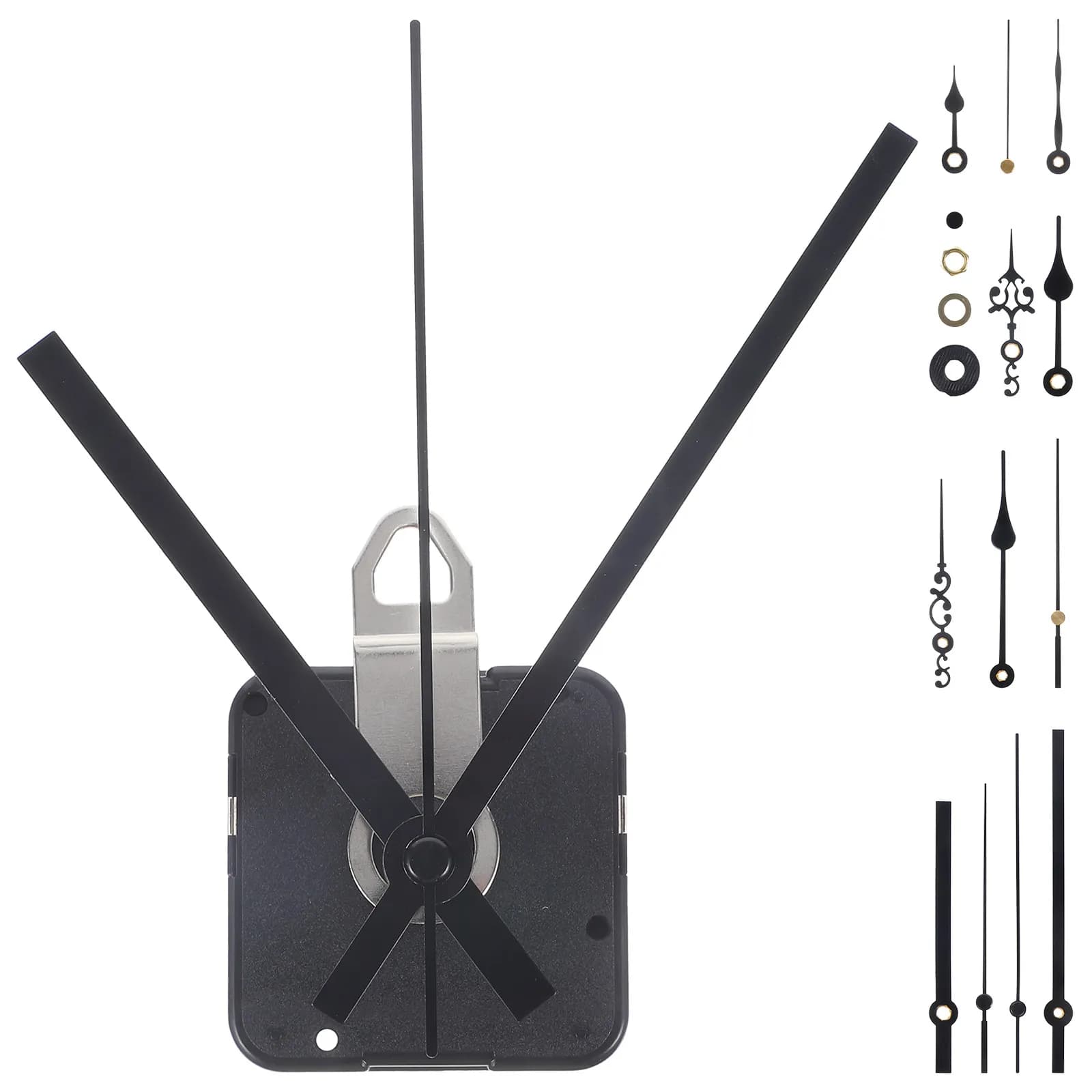 Silent Repair Kit for Wall Clock Mechanisms: Engines and Replacement Tools