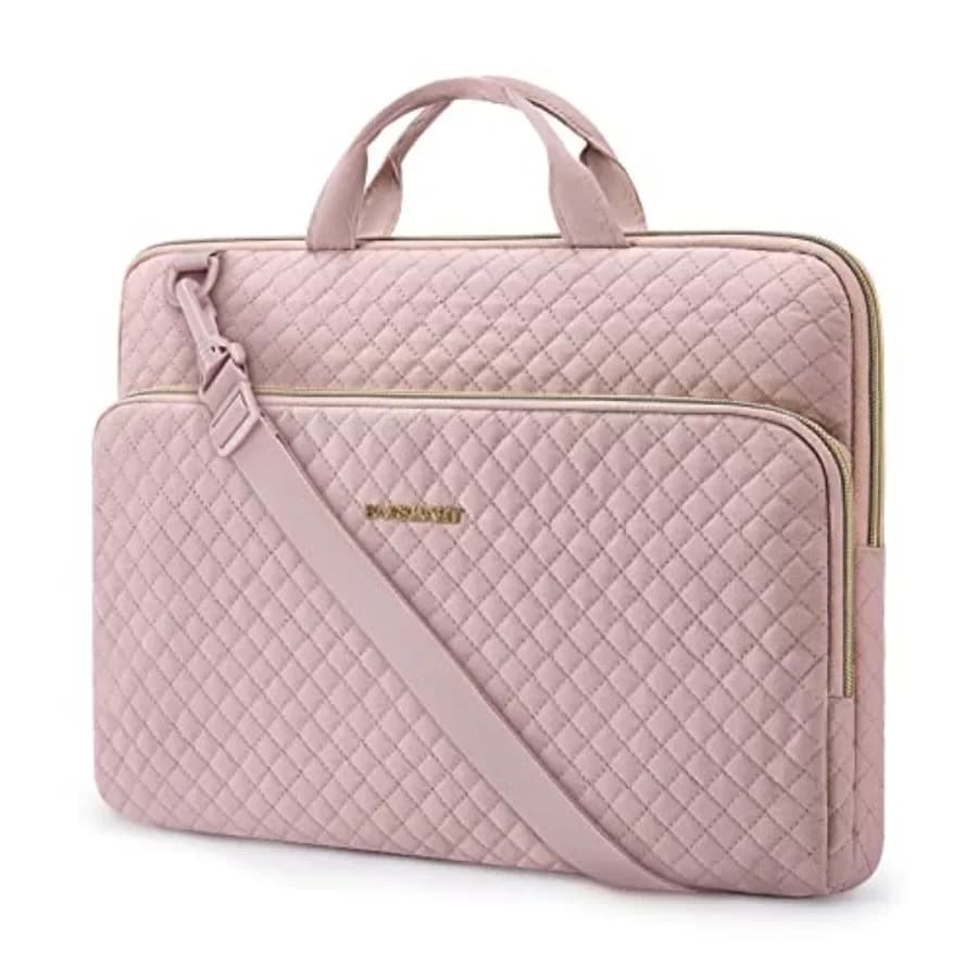 Custodia per laptop compatibile con MacBook Pro 16, HP, Dell, Acer Aspire, Asus Notebook, borsa leggera per laptop da donna con