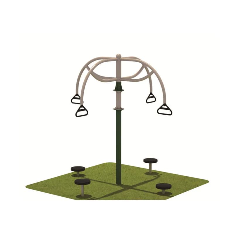 Outdoor Gym Equipment Community Park monkey traction bar galvanized pipe rotator recently