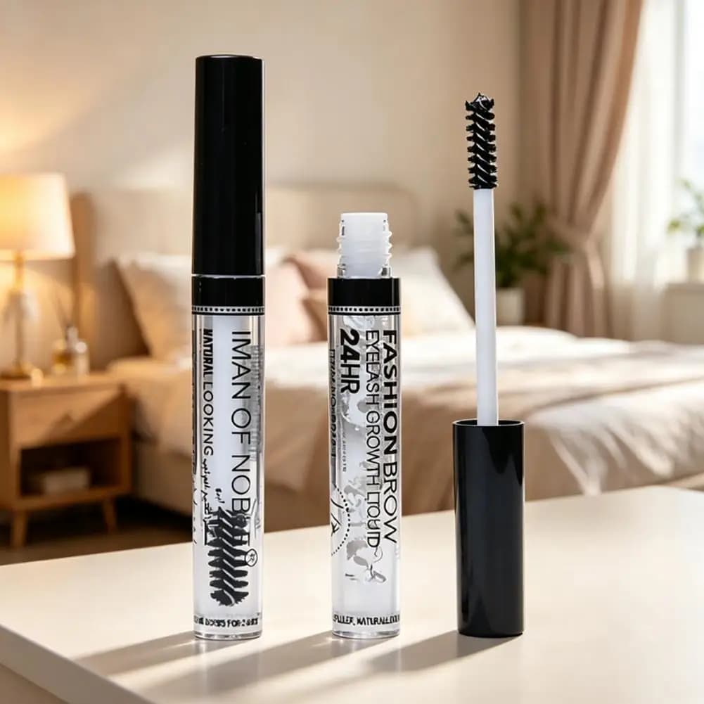 Clear Eyebrow Setting Gel Waterproof Transparent Eyelash Primer Mascara Long Lasting Brow Styling Liquid Makeup