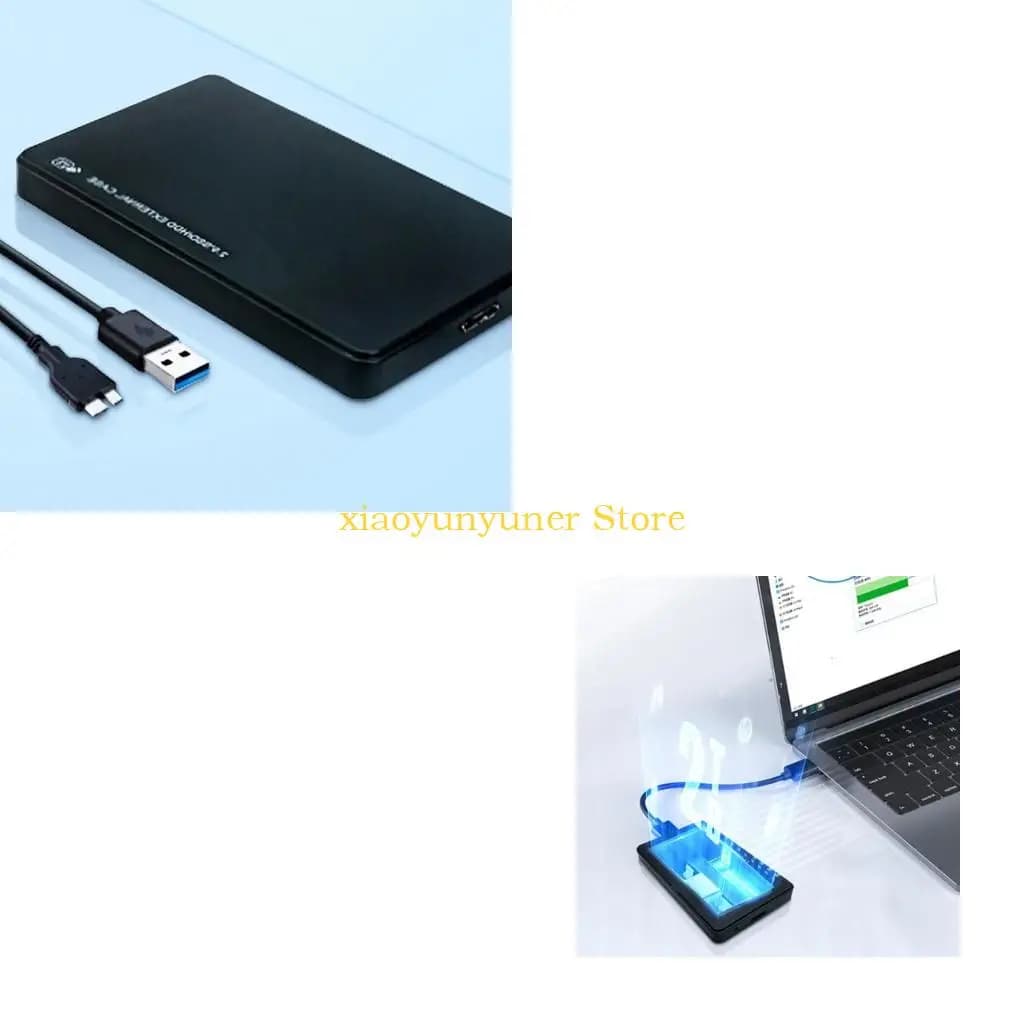 P9JB Disco rigido per custodia Scatola immagazzinaggio HDD da 2,5 pollici per portatile Custodia per disco trasmissione