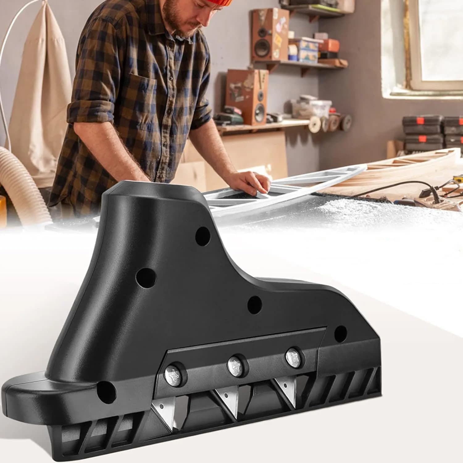 Cartoon Bevel Tools Fast cutter for plasterboard Cutting Machine Manual Air Plate for woodworking edges for smooth cutting