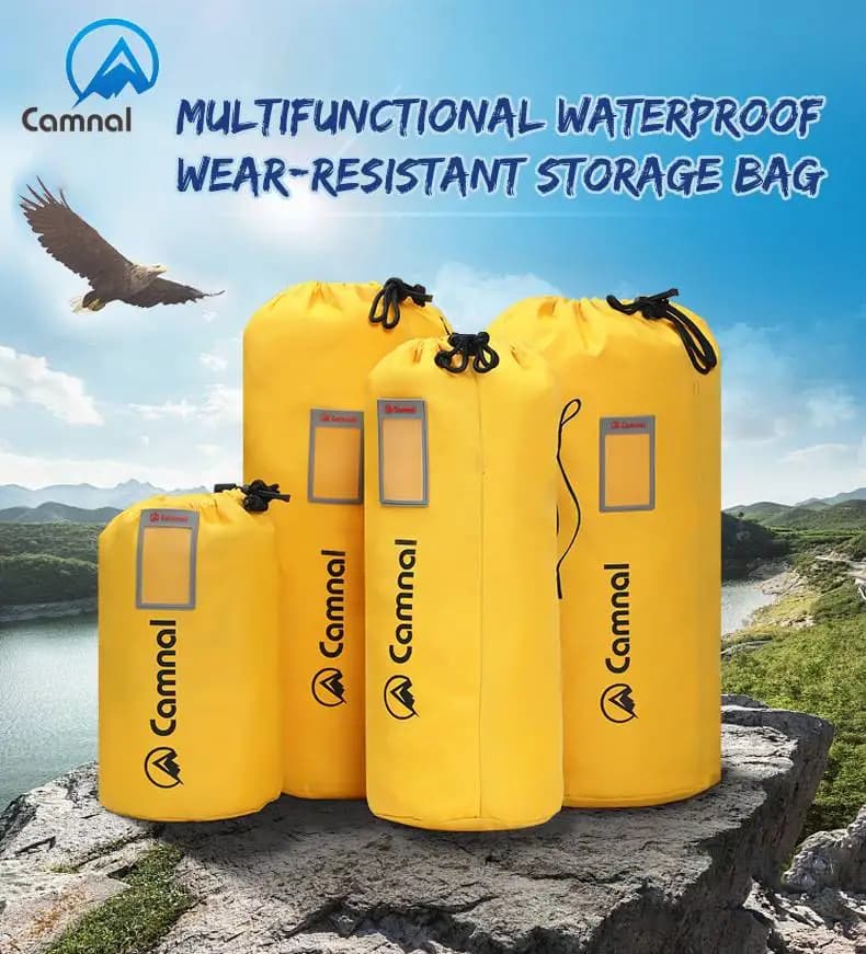 Borsa portaoggetti in corda di roccia-attrezzatura per arrampicata su roccia e albero, attrezzatura per arborista, zaino stile secchio, materiale impermeabile