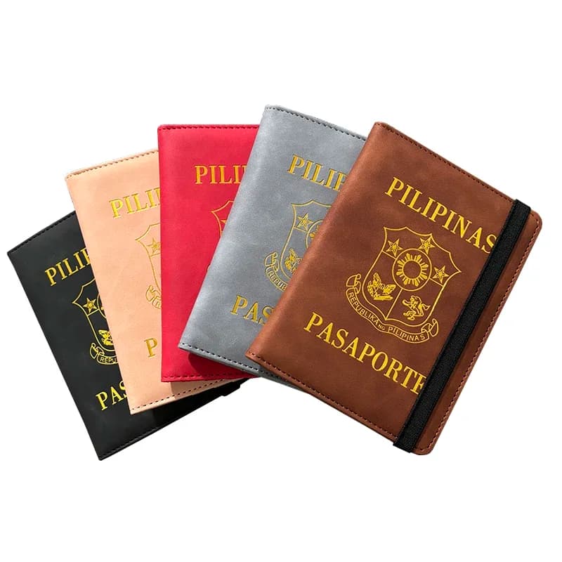 Rfid Philippines Passport Cover Multifunction Travel Wallet Pilipinas Passport Holder Id Card Case Travel Accessories Pasaporte