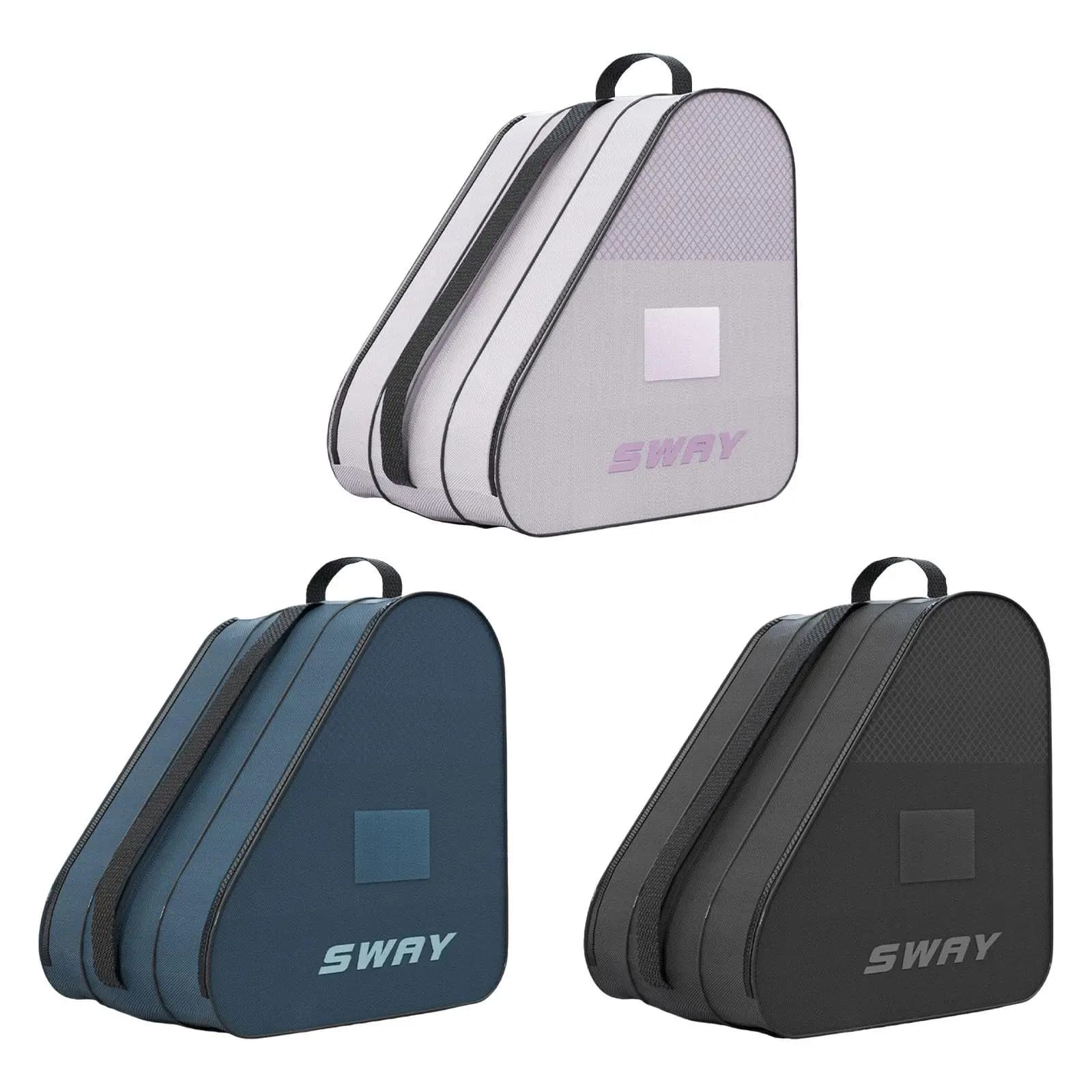 Borsa per pattini da ghiaccio borsa per pattini in linea maniglia superiore accessorio traspirante Versatile impermeabile con tracolla regolabile