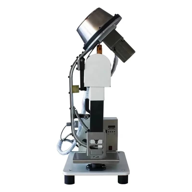 Semi-automatic punching machine for plastic paper food bags