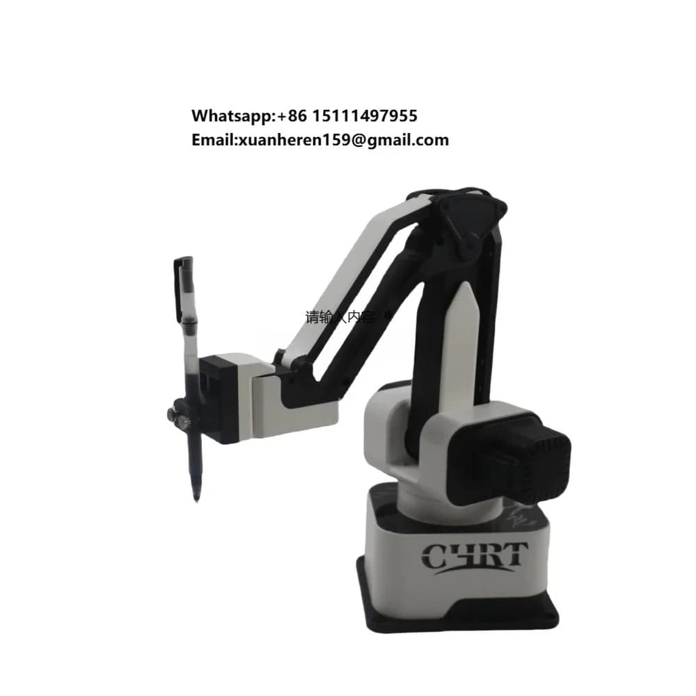 Rotrics DexArm Braccio Robotico Industriale a Quattro Assi da Tavolo, 0.5KG, Robot Intelligente per Disegno per Bambini, Incisore Laser 220V, Stampante 3D