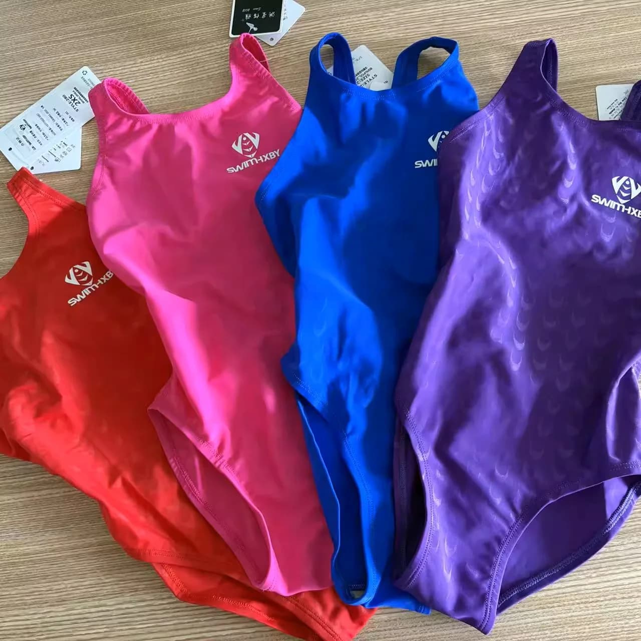 Costumi da bagno interi da donna Nuoto attillato Abbigliamento dimagrante Costume da bagno atletico senza schienale Ragazze Costumi da bagno attillati neri slim280