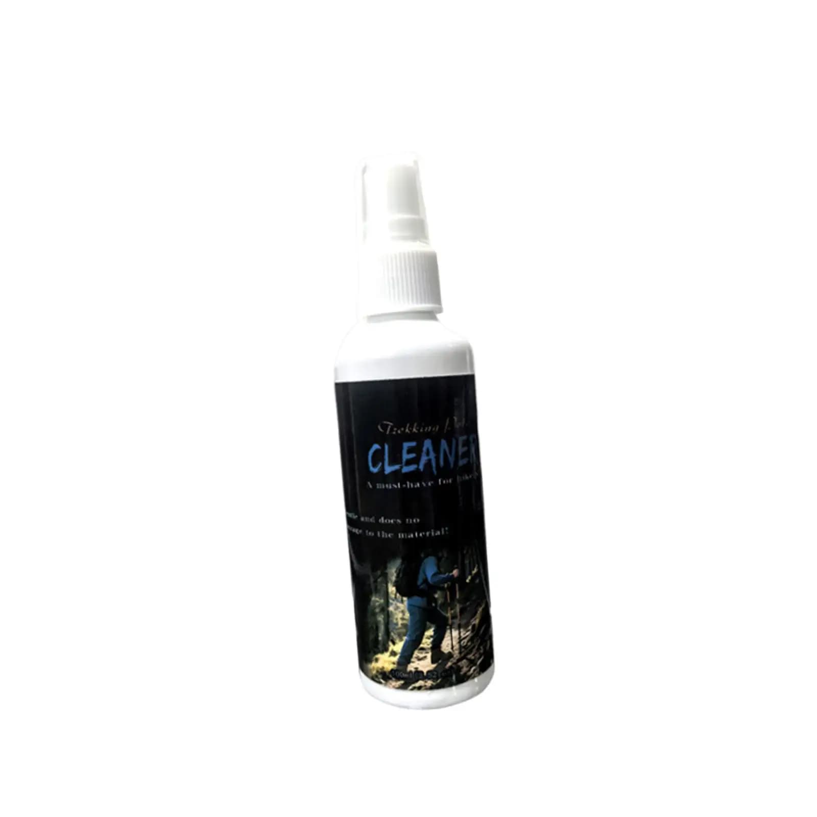 Detergent for trekking poles, rugged, accessories, care of climbing poles, exterior, maintenance of gears Spray for cleaning of trekking poles for climbing