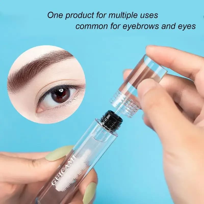 Eyelash Growth Gel Enhancer Natural Lashes Mascara Transparent Elongating Cream Fast Dry Liquid For Eyebrow Growth Cosmetics For Women