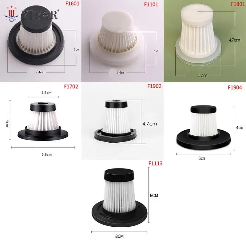 Cartucce per aspirapolvere per auto aspirapolvere senza fili Micro filtri accessori per aspirapolvere filtri per la pulizia a umido e a secco